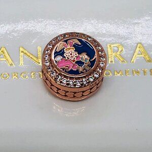 ✨🔥Pandora Disney Parks It's Reigning Rabbits March Hare Alice Charm